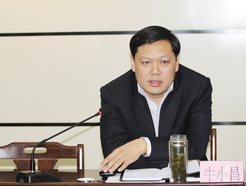 半岛买球官网总经理牛小昌讲话